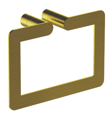 Toalheiro Inox Dourado Serie VERONA